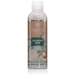 Nobilis Tilia Peelingový Krém sprchový krém s peelingem vůně Pomeranč a Gardénie 200 ml obraz