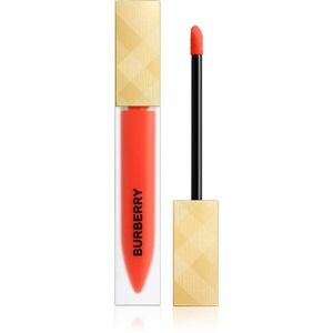 Burberry Kisses Liquid Matte matná tekutá rtěnka odstín Orange Red 71 6 ml obraz