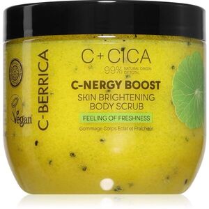 Natura Siberica C + CICA C - NERGY BOOST rozjasňující tělový peeling s vitaminem C 200 ml obraz