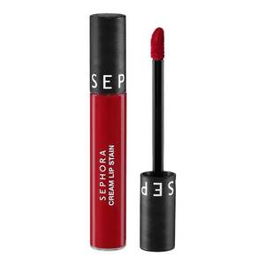 SEPHORA COLLECTION - Cream Lip Stain - Sametová rtěnka bez otiskování - Matná tekutá rtěnka obraz