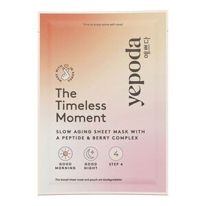 YEPODA - The Timeless Moment – Látková maska s peptidy proti stárnutí obraz