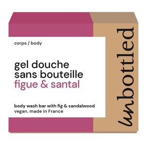 UNBOTTLED - Gel Douche Sans Bouteille – Tihé mýdlo s vůní fíků a santalového dřeva obraz