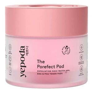 YEPODA - The Porefect Pad – Exfoliační polštářky s růžovou vodou, AHA, BHA a PHA obraz