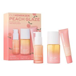 OLEHENRIKSEN - Peach Glaze Plumping Trio – Sada pro péči s niacinamidem a vitaminem C obraz