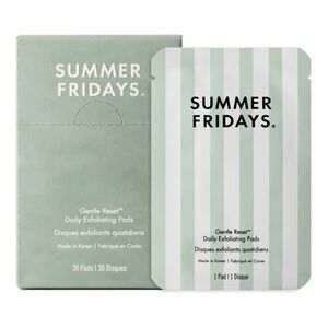 SUMMER FRIDAYS - Gentle Reset Daily Exfoliating Pads - Exfoliační tamponky na obličej obraz