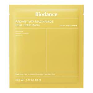BIODANCE - Radiant Vita Niacinamide Real Deep Mask - Rozjasňující a sjednocující maska obraz