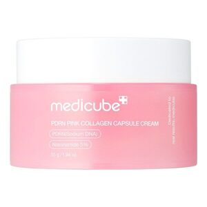 MEDICUBE - PDRN Pink Collagen Capsule Cream - Rozjasňující a hydratační krém v kapslích obraz