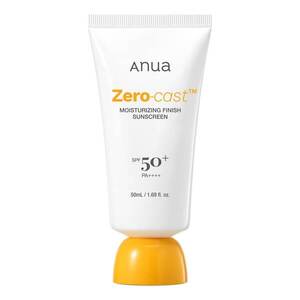 ANUA - Zero-Cast Moisturizing Finish Sunscreen - Hydratační opalovací krém s SPF 50 obraz