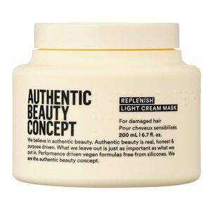 AUTHENTIC BEAUTY CONCEPT - Replenish Light Cream Mask - Lehká maska pro jemné a poškozené vlasy obraz