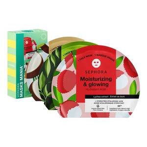 SEPHORA - MASKS MANIA SET – Trio látkových masek obraz