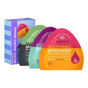SEPHORA - MICRO MASKS MANIA SET – Sada 3 sáčků s mikromaskami obraz