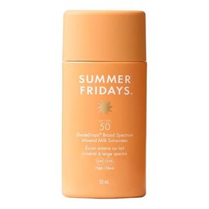 SUMMER FRIDAYS - ShadeDrops Milk Sunscreen SPF 50 - Minerální sluneční ochrana na obličej obraz