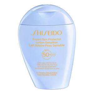 SHISEIDO - Sun protector lotion - Opalovací mléko Sensitive SPF50+ obraz