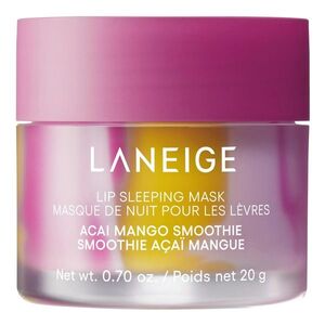 LANEIGE - Lip Sleeping Mask Smoothie Açaï Mangue - Noční maska na rty v limitované edici obraz