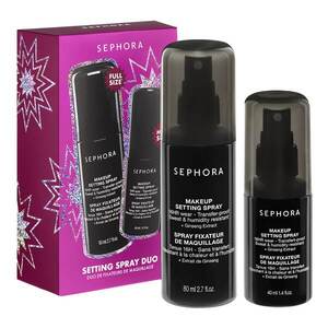 SEPHORA COLLECTION - MAKEUP SETTING DUO - Sada fixačního spreje ve standardním a cestovním formátu obraz