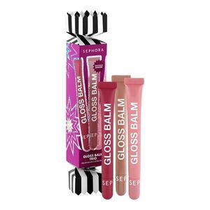 SEPHORA COLLECTION - GLOSS BALM TRIO - Sada tónovaných balzámů na rty včetně exkluzivního odstínu obraz