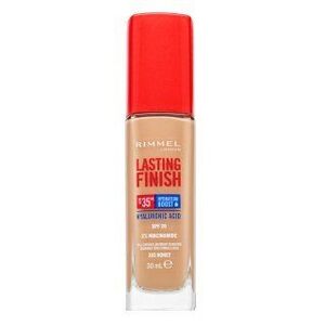 Rimmel London Lasting Finish 35HR SPF20 Full Coverage Lightweight Foundation dlouhotrvající make-up pro sjednocení barevného tónu pleti 303 30 ml obraz