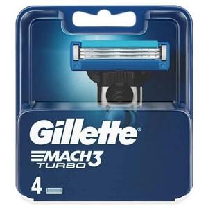 Gillette Mach3 Turbo čepielky 4ks obraz