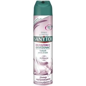 Sanytol dezinfekčný osviežovač vzduchu, povrchov a textílií kvetinová vôňa 300ml obraz