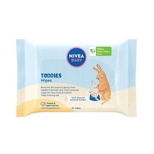 Nivea Baby Toddies vlhčené obrúsky pre deti 47ks obraz