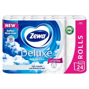 Zewa Deluxe Aquatube Delicate care toaletný papier 24ks obraz