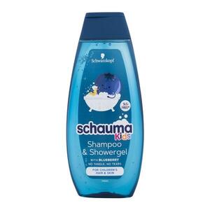 Schauma Kids šampon & sprchový gél Blueberry pre deti 250ml obraz
