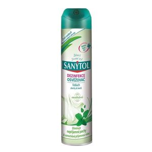 Sanytol dezinfekčný osviežovač vzduchu, povrchov a textílií menthol 300ml obraz