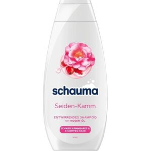 Schauma Seiden-Kamm Rose Oil 2 in 1 šampón 400ml obraz