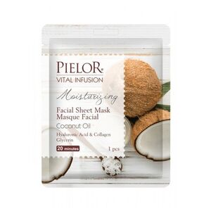 PIELOR Sebum Control Látková maska na tvár Coconut Oil 25ml - 1ks obraz