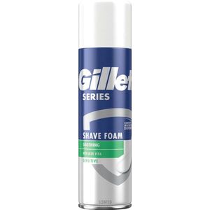 Gillette Series soothing Sensitive Aloe vera gél na holenie 200ml obraz