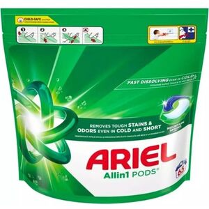 Ariel All in Pods- Stain & Odors montain spring gélové kapsule 65ks obraz