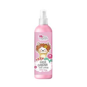 Pink Elephant Lama Emily rozčesávač vlasov pre deti sprej 3+ 150 ml obraz