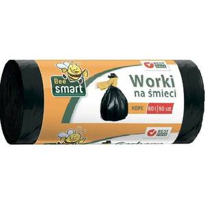 Paclan Bee Smart silné vrece na smeti 60l- 50ks obraz