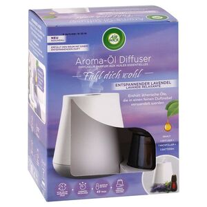 AIR WICK Olejový Aróma diffuzer Starter set biely + náplň Lavender 20ml obraz