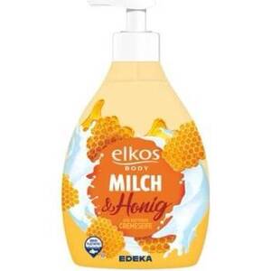 Elkos Milk & Honey krémové tekuté mydlo s pumpičkou 500 ml obraz