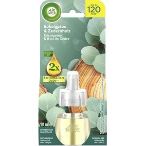 Air Wick Náplň do elektrického osviežovača Essential Oils - eukalyptus a cédrové drevo, 19 ml obraz