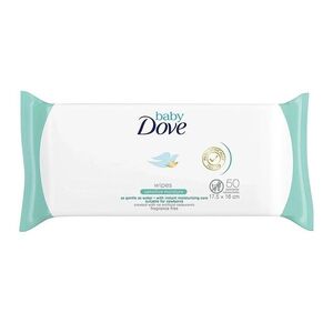 Dove Baby Sensitive Moisture vlhčené obrúsky 50 kusov obraz