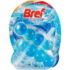 Bref Brilliant Gel Allin1 Artic Ocean WC Blok 2x42g obraz