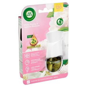 Air Wick White peony & Jasmin Blossom elektrický osviežovač + náplň 19ml obraz