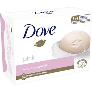 Dove Pink tuhé mydlo 90g obraz