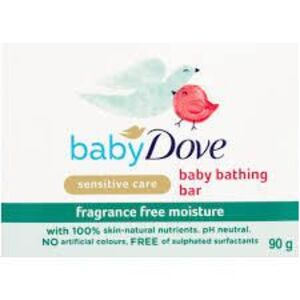 Dove Baby sensitive care / rich moisture mydlo tuhé 90g obraz