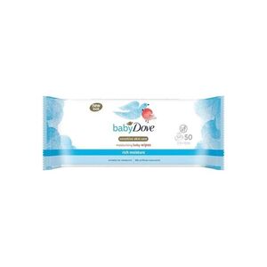 Dove Baby vlhčené utierky rich moisture 50ks obraz