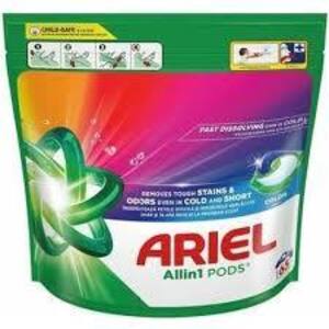 Ariel Allin1 Pods gélové kapsule do prania Color Staint & Odors 65 ks obraz