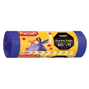 Paclan silné vrecia na odpad s vôňou zaťahovacie uši 60l 15ks obraz