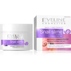Eveline Cosmetics Denný a nočný krém so slizom slimáka / Q10 Koenzimom 50ml obraz