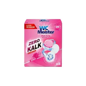 Glanz Meister WC Meister Aktiv Kraft WC Tabletten Blumen 8ks - tablety na čištění WC obraz