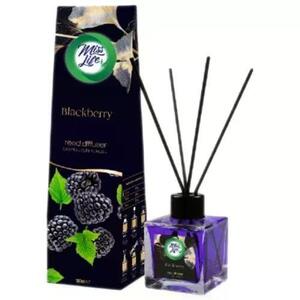Miss Life Reed Diffuser Blacberry bamboo vonné tyčinky 100ml obraz