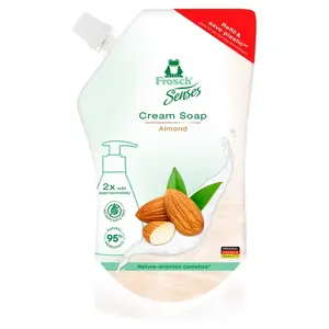 Frosch Almond krémové tekuté mydlo náplň 500ml obraz