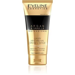 Eveline Cosmetics Argan&Vanilla luxusné krémové sérum na ruky a nechty 100 m obraz
