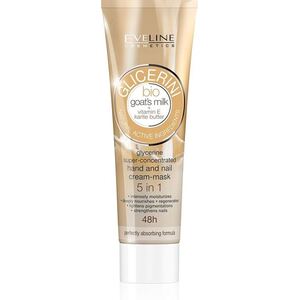 Eveline Cosmetics Glycerine krém na ruky a nechty s kozím mliekom 100ml obraz